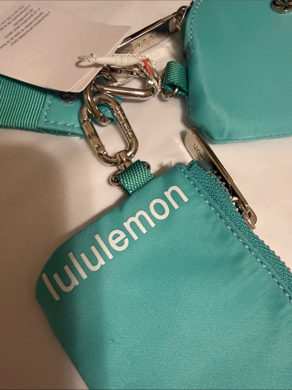 Lululemon Dual Pouch Wristlet in Teal - Picture 4 of 11